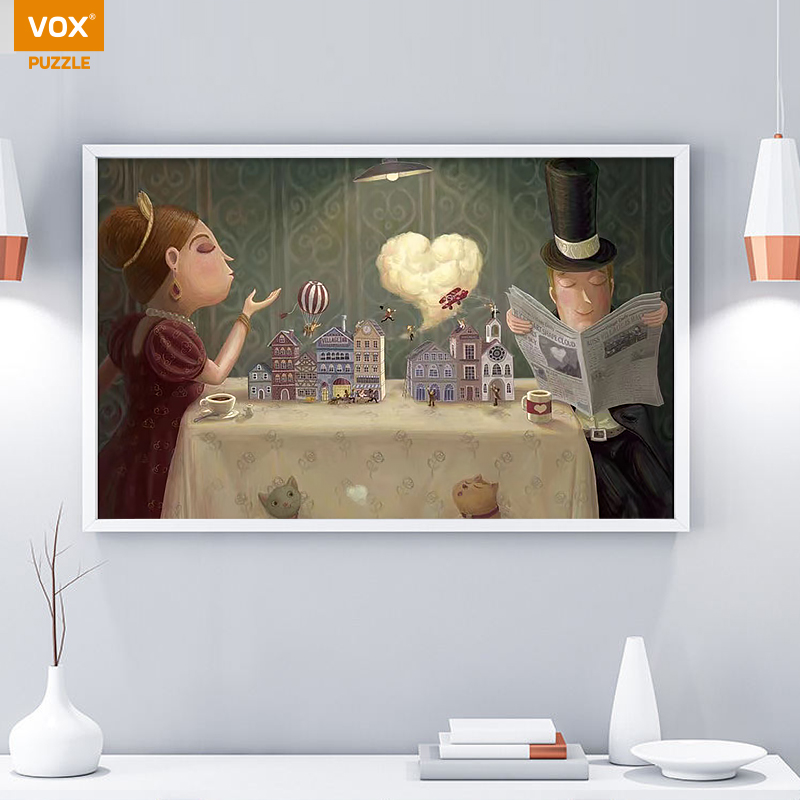 VOX1000片成人拼图幽默风趣好玩