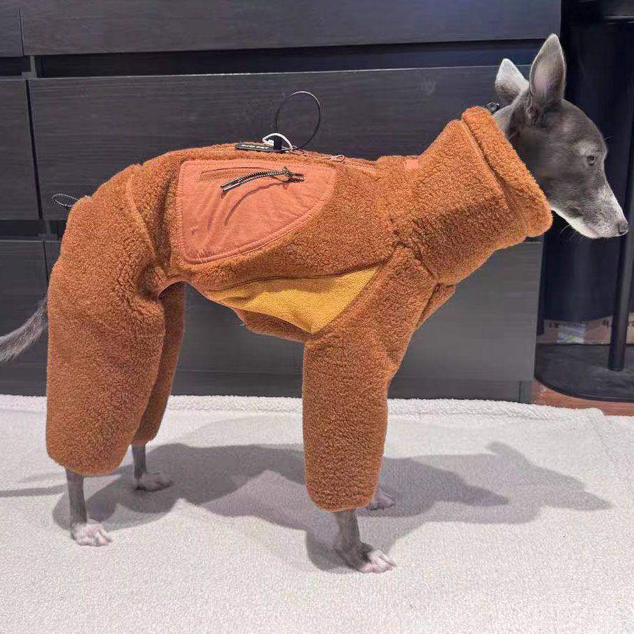 宠物秋冬季保暖抗静电超厚羊羔绒狗衣服四脚外套小灵缇边牧比熊,宠物/宠物食品及用品,狗宠物服装/雨衣,淘宝优惠券,粉丝福利购,淘宝优惠卷