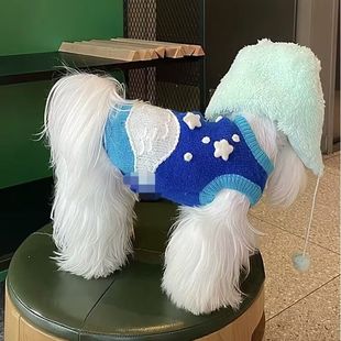 狗狗毛衣秋冬款宠物泰迪比熊中小型犬猫咪雪纳瑞针织小狗洋气衣服