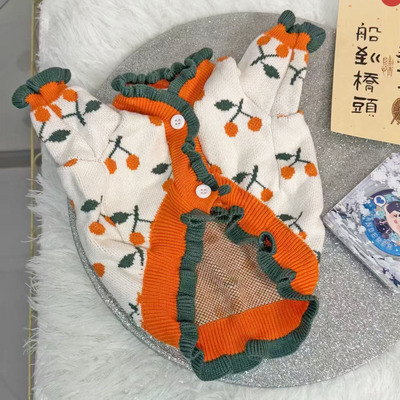 加厚毛衣小狗狗柯基猫咪防掉毛泰迪比熊小型幼犬宠物法斗衣服秋冬