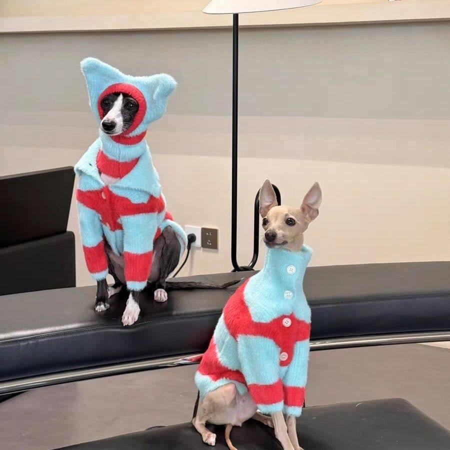 宠物衣服狗狗毛衣猫咪保暖毛衣条纹秋冬新款中小型犬比熊泰迪灵缇,宠物/宠物食品及用品,狗宠物服装/雨衣,淘宝优惠券,粉丝福利购,淘宝优惠卷