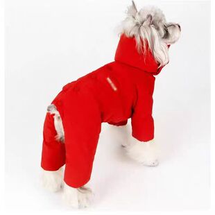 宠物衣服秋冬款防寒狗狗棉衣小型犬泰迪比熊约夏克雪瑞纳女宝护肚