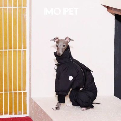 新品中型犬灵提惠比特高领棉衣宠物狗狗秋冬衣服保暖防风生态棉服