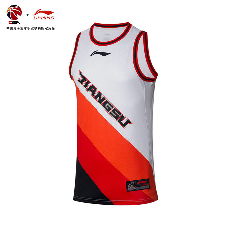 LI NING SUZHOU KENDIA 팀 저지 21-22 시즌 남자 프로 농구 게임 조끼 탑 AAYR471