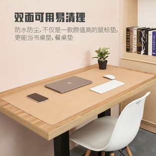桌垫鼠标垫高级大号软木键盘垫防滑垫子办公电脑桌垫防水防油防烫