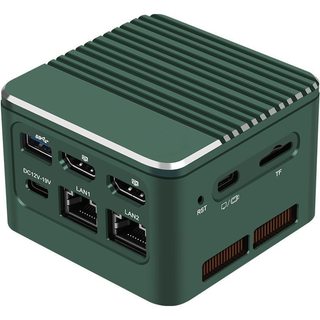 N305迷你主机Win11办公小电脑N100/N200双网软路由MiniPC主机