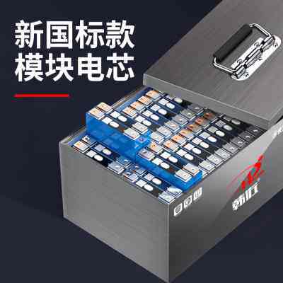 韩佐新国标电动车锂电池48V20A家用二轮车代步大容量磷酸铁锂电瓶