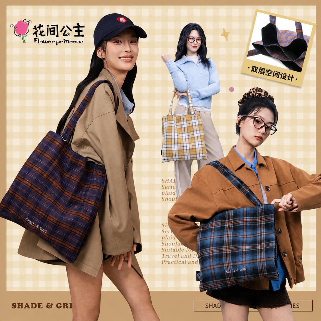 官方正品+花间公主单肩包+通勤