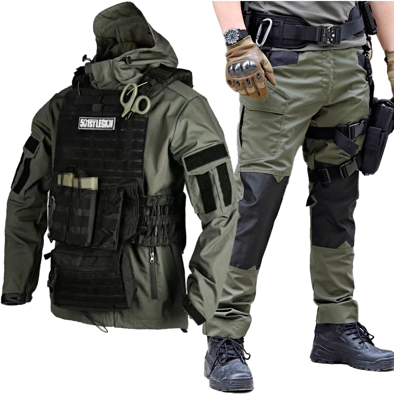 蛙服套装外套军版冲锋风衣