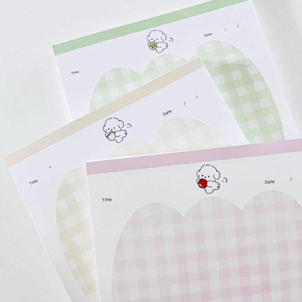 韩国正品ONSUP放屁狗正方拍纸本