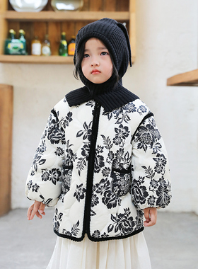 宝宝羽绒服中长款2024冬季新款女童羽绒服儿童外套[送帽子]23224