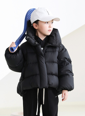 女童羽绒服短款加厚2024冬季新品90绒亲子童装小中大童外套23251