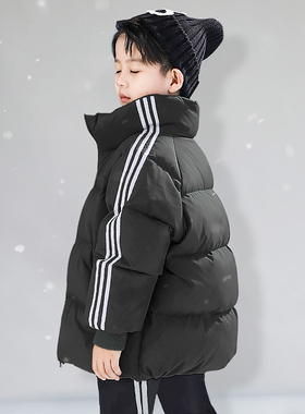 童装羽绒服加厚宽松运动风男童羽绒服短款冬季儿童羽绒服女童反季