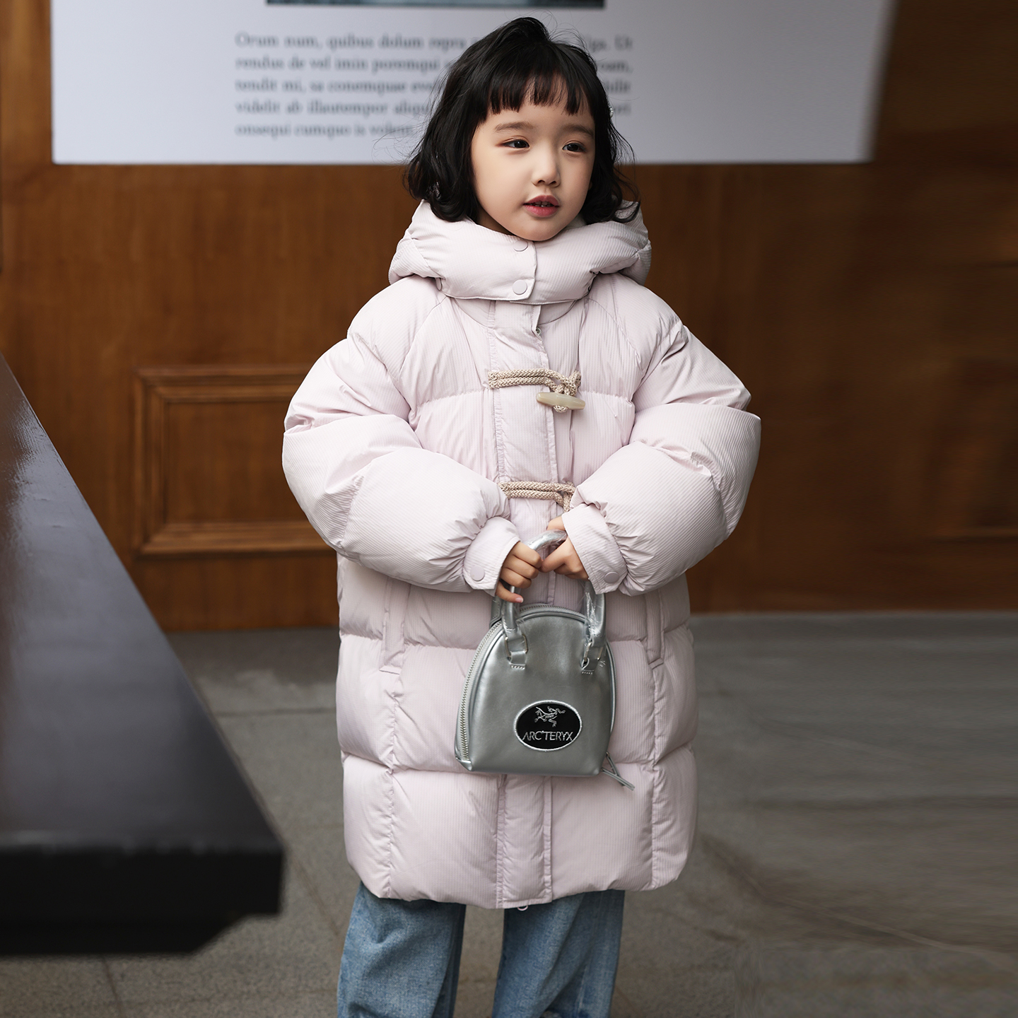 儿童羽绒服中长款2025冬季新款女童羽绒服加厚90绒中大童装4075