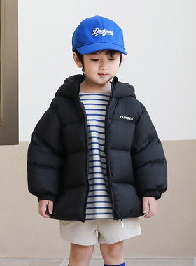 宝宝羽绒服男童短款2024冬新款1-3-6-8岁小童羽绒服女童装23806