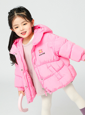宝宝羽绒服女童加厚冬季新款儿童羽绒服短款小童装外套22140