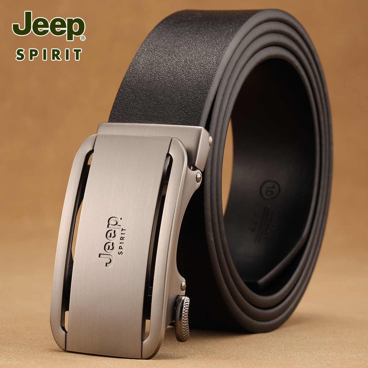 JEEPSPIRIT男牛皮简约皮带