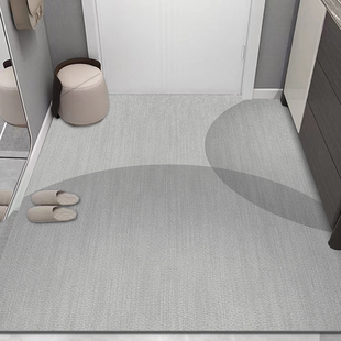 北欧风入户门地垫pvc可擦免洗剪裁脚垫门垫进门口地毯玄关换鞋 垫