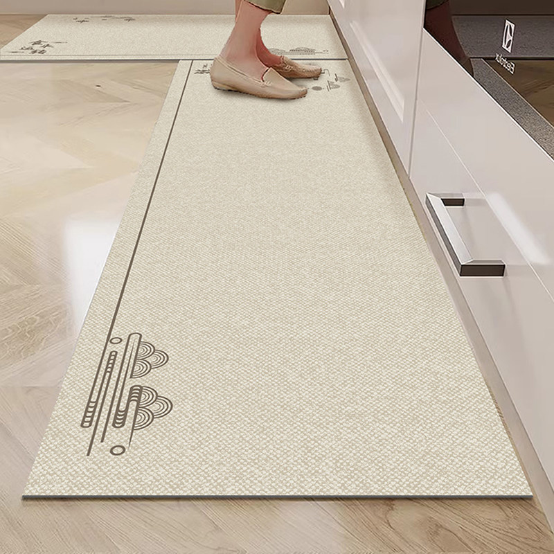 矽藻泥厨房地垫2023新款吸水防滑防油家用门口防滑垫新中式可定制,个性定制/设计服务/DIY,地毯/地垫定制,淘宝优惠券,粉丝福利购,淘宝优惠卷