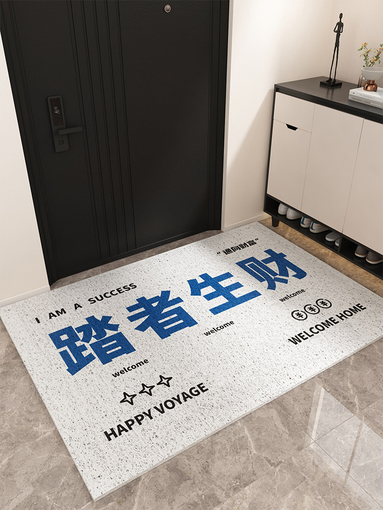 踏者生财入户门地垫网红丝圈进门地毯刮土蹭泥门口防滑耐磨脚垫子,居家布艺,入户地垫,淘宝优惠券,粉丝福利购,淘宝优惠卷
