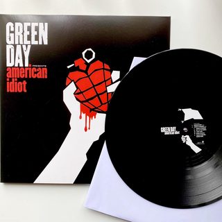 现货正版 朋克乐队 绿日 Green Day American Idiot 2LP黑胶唱片