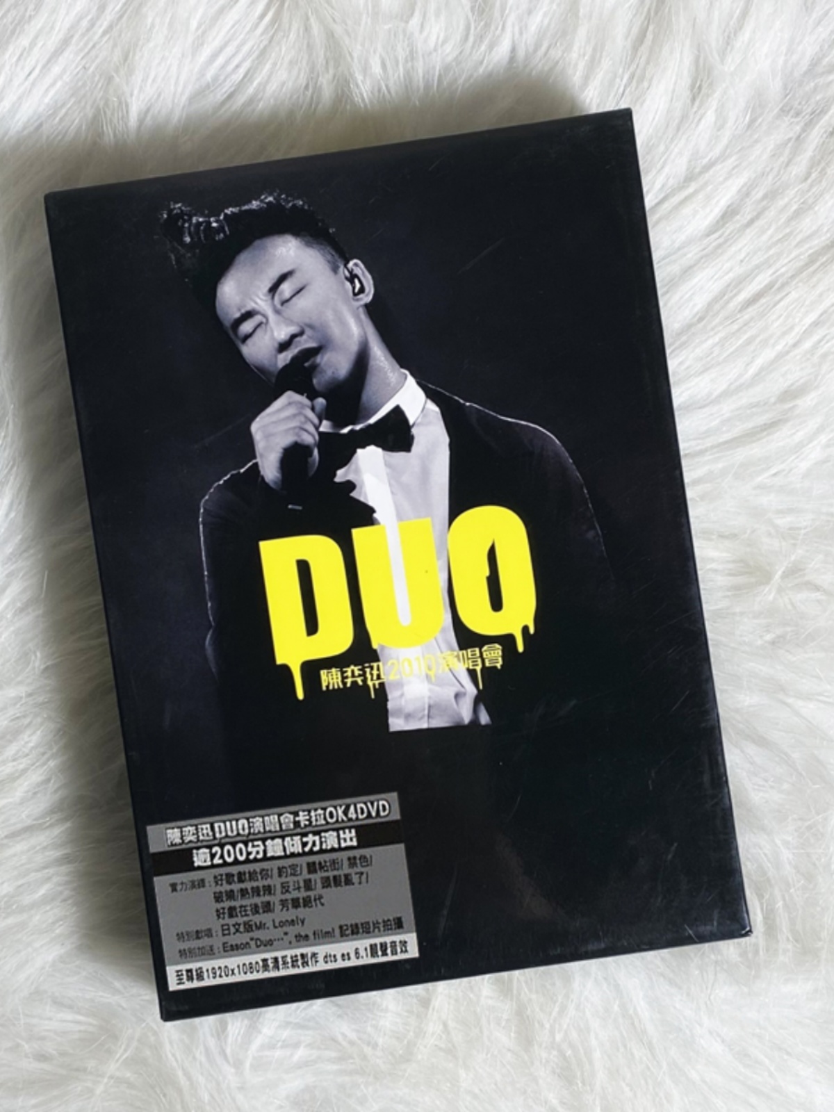 现货正版 陈奕迅 DUO 2010演唱会 4DVD视频光盘碟片 环球唱片