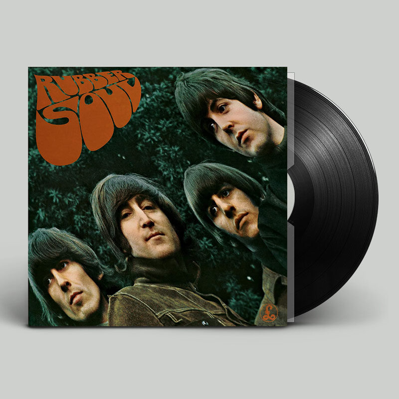现货 甲壳虫乐队/披头士专辑the beatles rubber soul 黑胶唱片lp