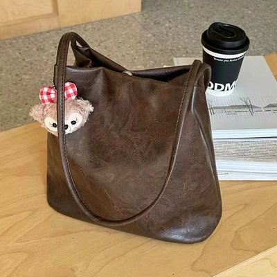 韩版简约百搭包包女秋冬