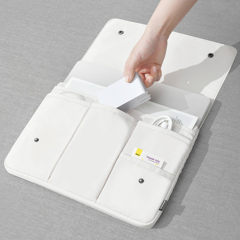休闲学院笔记本内胆包适用苹果MacBookair13保护套华为Matebook14电脑pro联想thinkbook16寸收纳包女士高级感