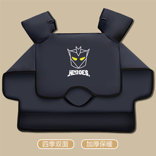 双面防水电动车挡风被秋冬季加绒加厚电瓶摩托车防风全包防雨罩冬