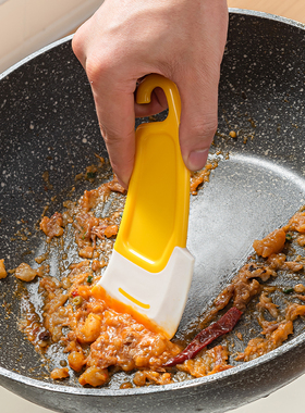 日式硅胶刮刀锅底清洁耐高温刮板洗锅碗碟不粘锅家用刮片油污铲