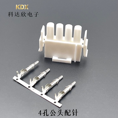 安川 富士 WSK-M04P伺服电机电源接插头 JZSP-CMM9-1-E 大4孔插头