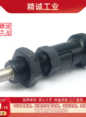 前端销内螺纹型自锁旋钮柱塞 分割弹簧柱塞PXTYB PXTSB10 12 16