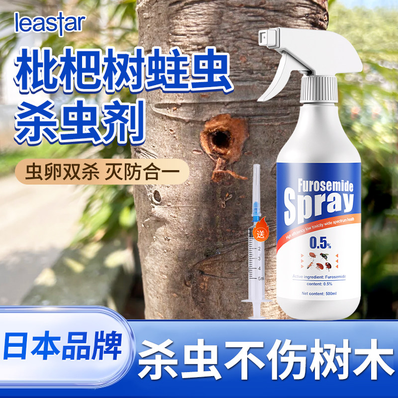 枇杷树蛀虫杀虫剂家用杀蛀木虫专用药家具木头地板竹粉蠹虫书虱药