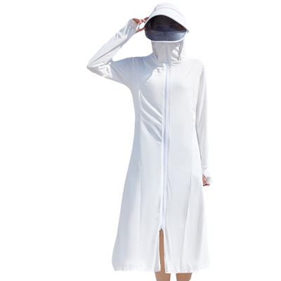 夏季薄款防晒衣中透气冰丝全身