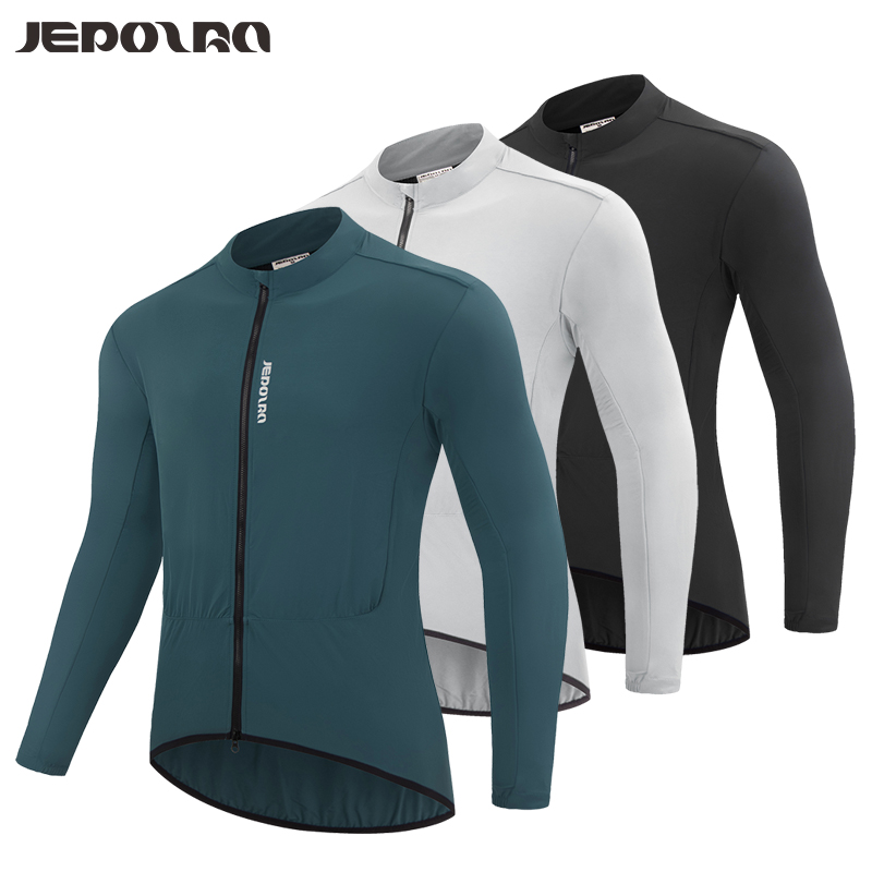 JEPOZRA骑行服防风晒防水长袖公路自行车骑行风衣外套男女夏