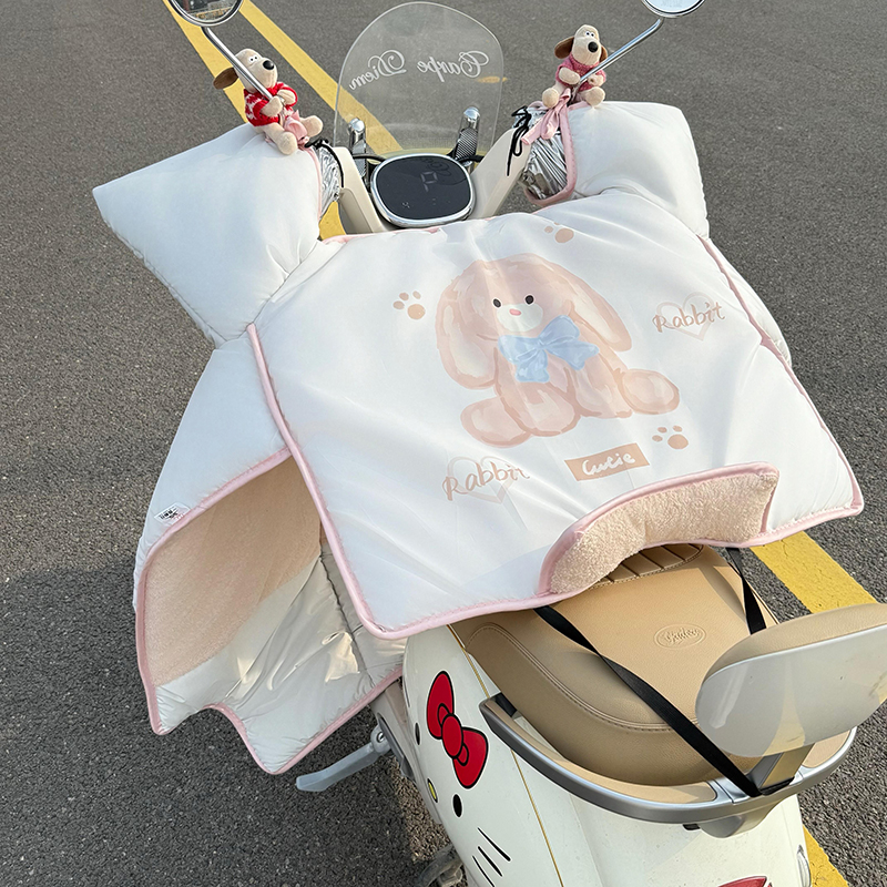 电动车挡风被冬2025新款挡风罩加厚冬季防寒雅迪爱玛电瓶车通用