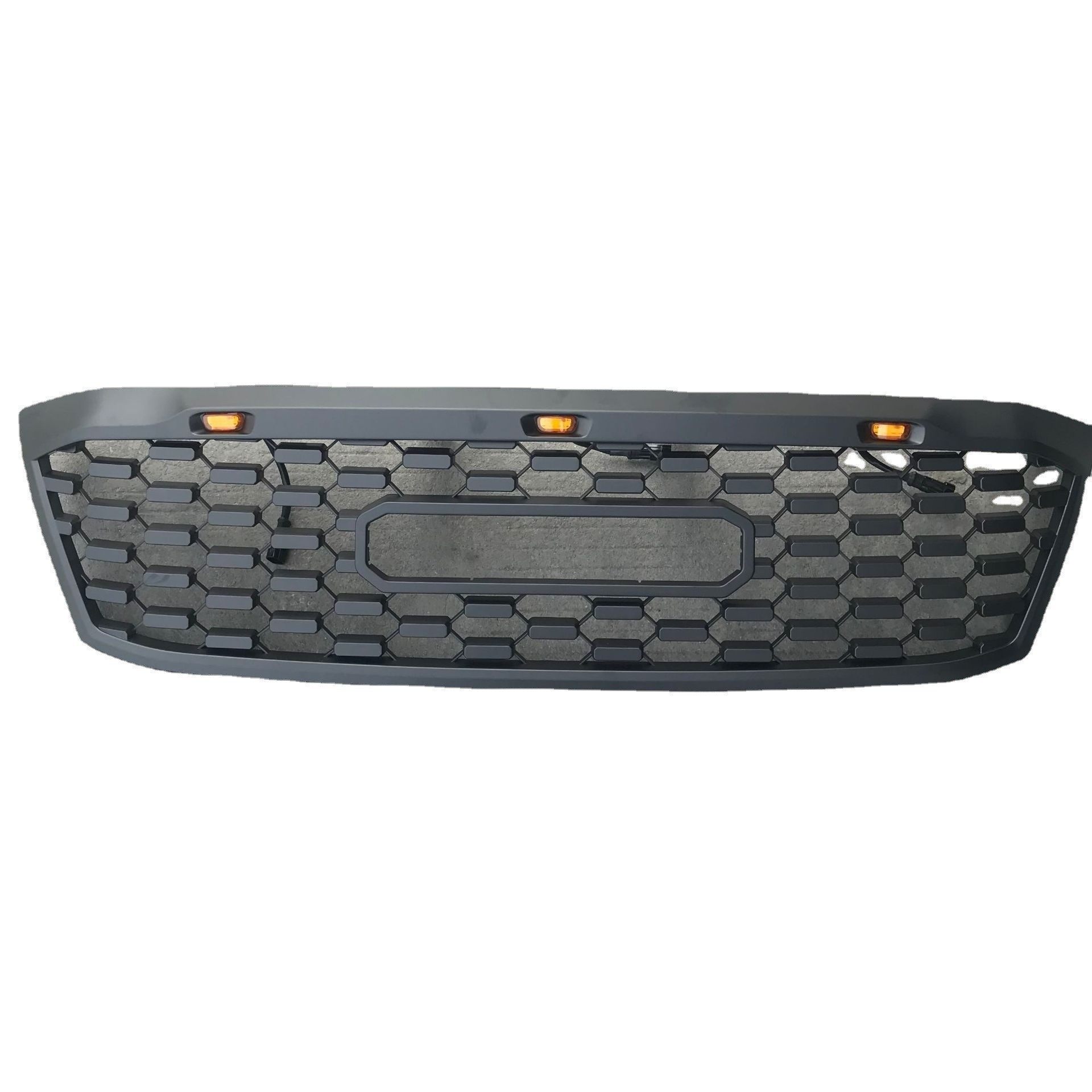 适用于丰田海拉克斯HILUXVIGO汽车改装电镀烤漆皮卡中网面罩格栅