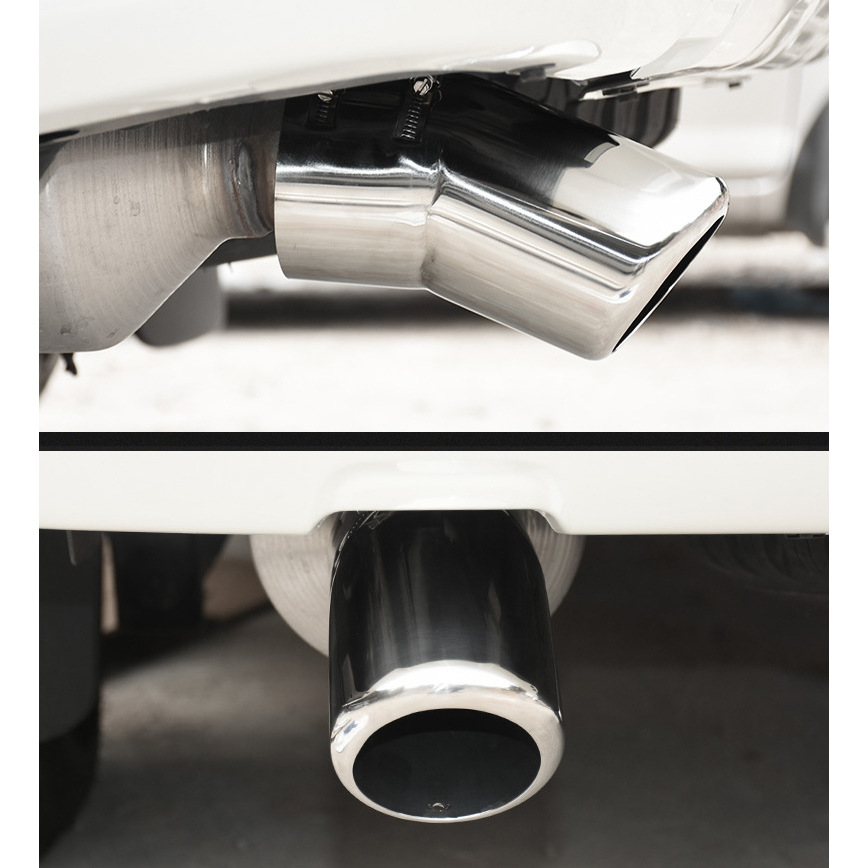 适用08-18丰田兰德酷路改装泽尾喉排气管消声器不锈钢汽车排气