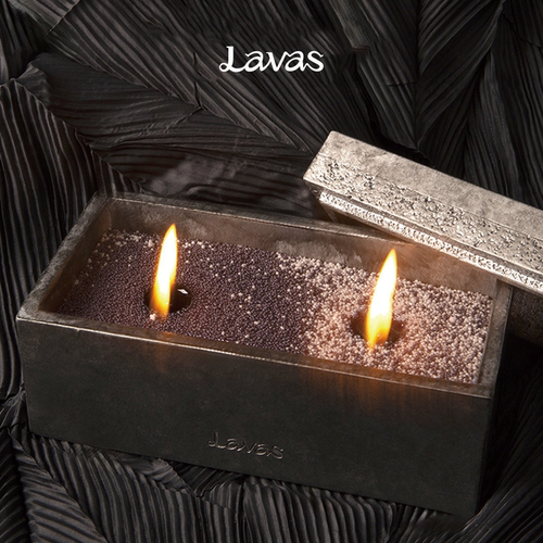 Lavas流沙蜡烛荒境之水系列 香薰蜡烛礼盒香氛精油室内生日礼物