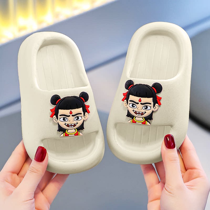倍易爱防滑卡通夏季儿童EVA拖鞋