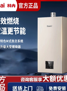 [小蛮腰pro]林内GD32燃气热水器家用恒温天然气安全洗澡底噪GS41