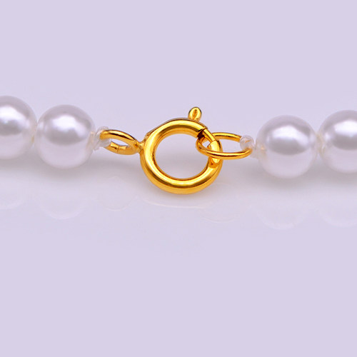 语瑶18k金闭口弹簧扣手链配件