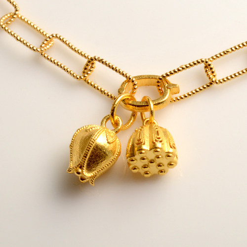 语瑶18k金古法金宝葫芦