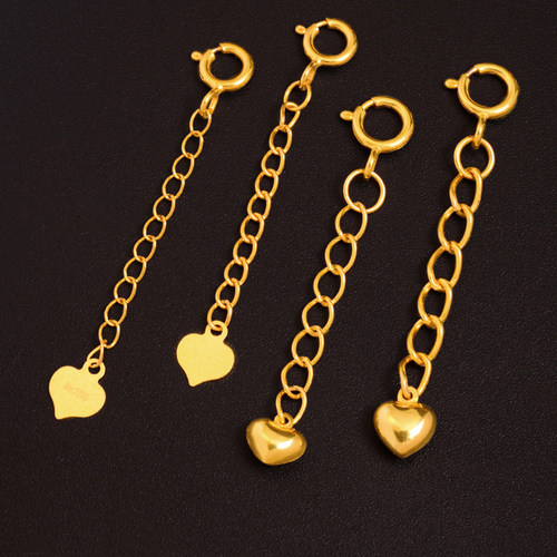 语瑶18k金通用加长链链尾