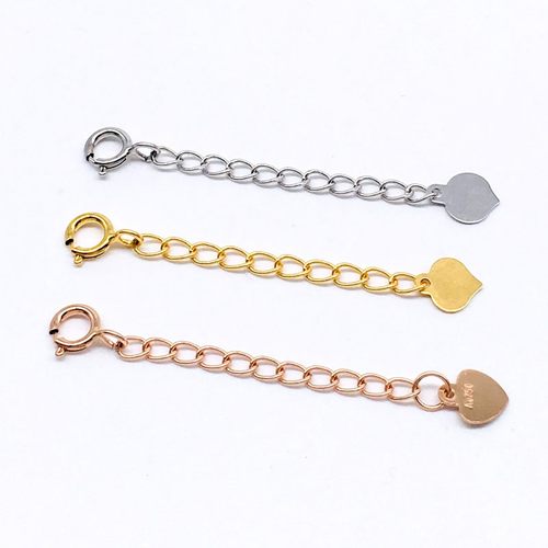 语瑶18K金延长链保证正品女