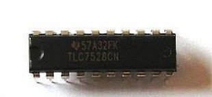 全新数模转换 tlc7528cn 直插封装