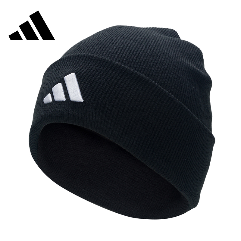 毛线帽针织帽保暖男士冬季