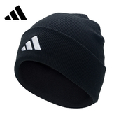 adidas阿迪达斯针织帽男女士毛线帽正品 冬季 运动跑步防风冷帽棉帽