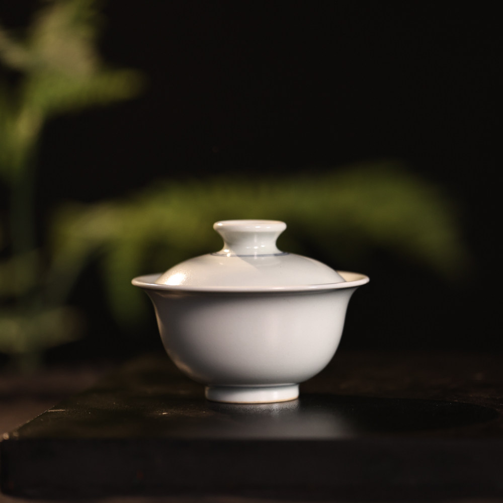 翁宿大道至简三兔共耳盖碗茶杯